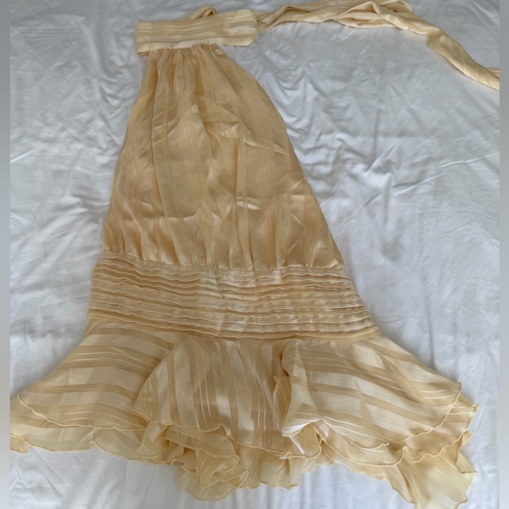 Peppermayo Willow Chiffon Mini Dress Size S - Picture 4 of 7